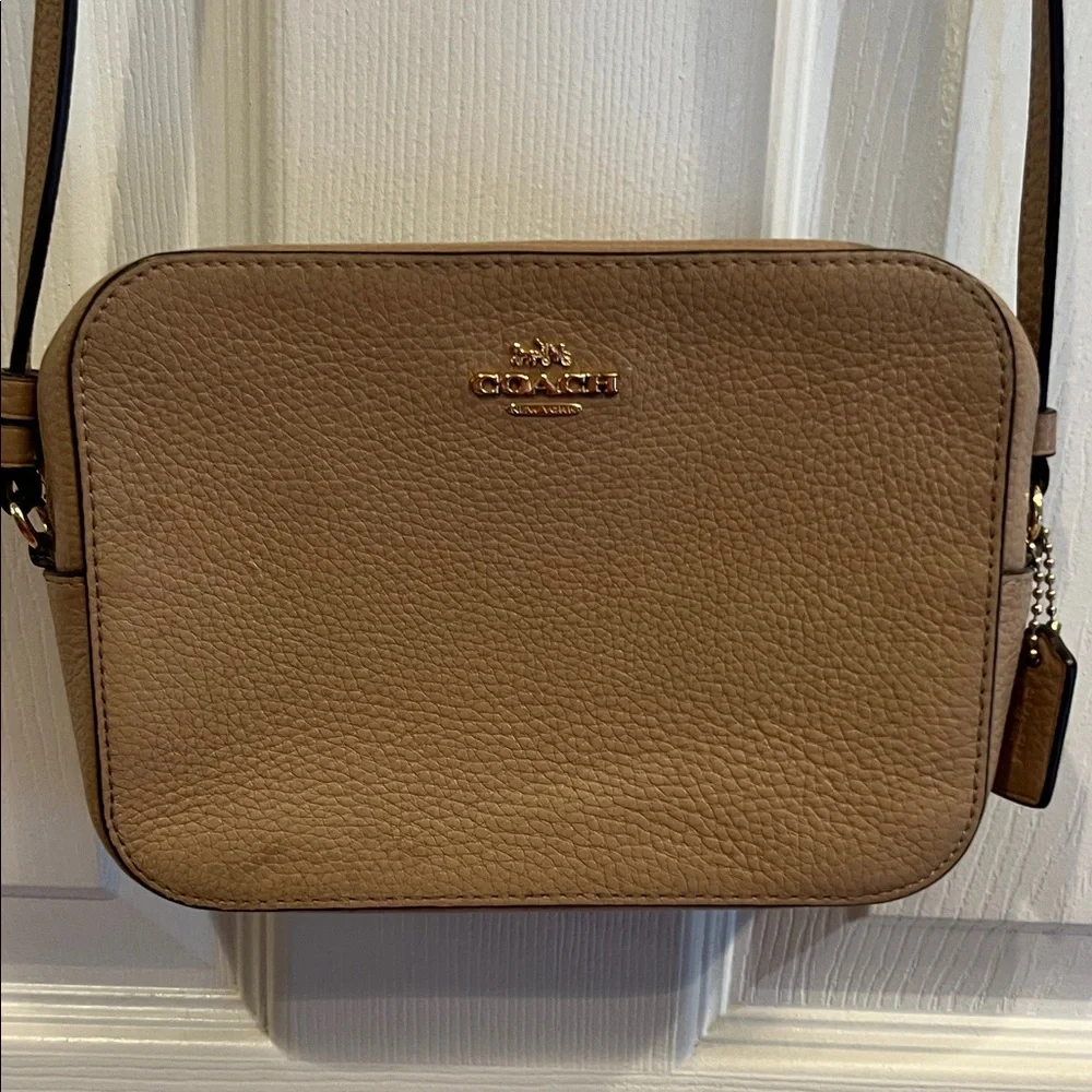 Coach Light Brown Crossbody Bag